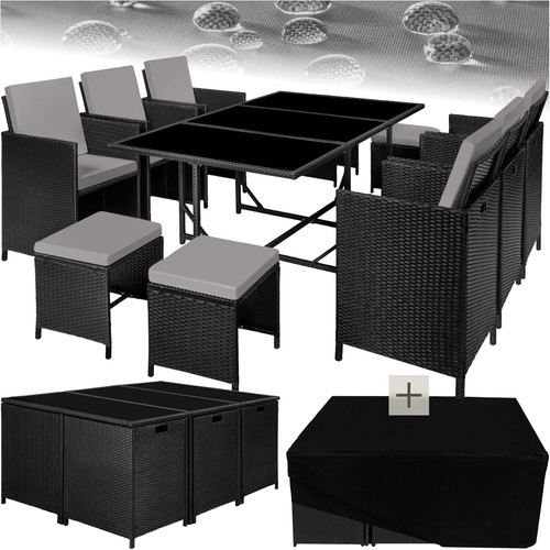 Set mobili poli rattan - di,