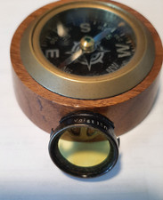 Voigtlander Moment filtro giallo 25.0 mm Push-on - vintage - raro. DIFETTO!