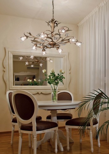 Lampadario classico ferro - lampadario,