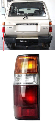 Rear left outer light lamp - rear,