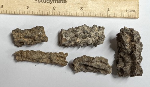 Lotto fulgurite sabbia - sabbia, che