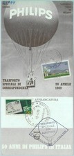 84706 - ITALIA - Storia Postale - CARTOLINA SPECIALE 1969 VOLO MONGOLFIERA
