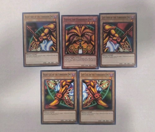 Yugioh exodia proibito set - il,