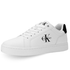 Scarpe Calvin Klein Jeans Classsic Cupsole Monogram YM0YM0136901W Bianco