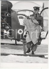 1956 TERAMO Bambina di CROGNALETO arriva in ospedale con elisoccorso *Foto 13x18