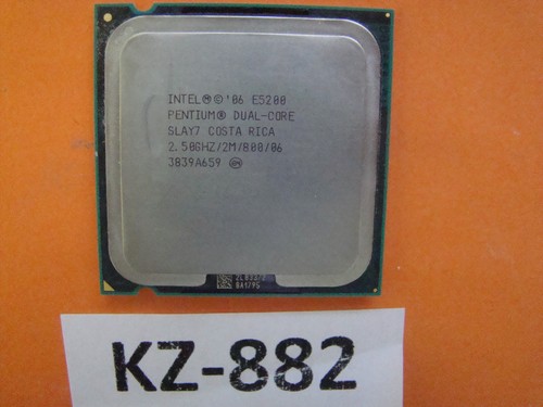 Intel pentium dual core e5200 - intel,