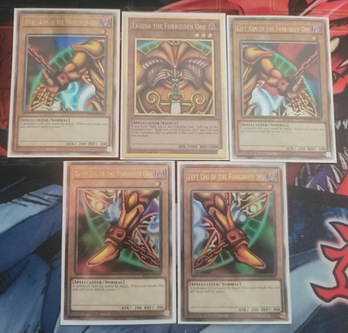 Exodia complete set - exodia,