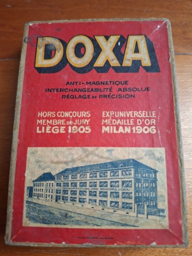 Scatola ricambi orologi - , doxa