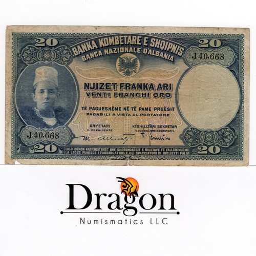 Albania franka ari 1926 - albania,,