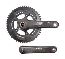 Guarnitura bici da strada SRAM RED eTap 2x 11 Spd GXP carbonio 172,5 mm 52/36T ciclismo