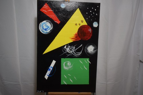Quadro acrilico tela - quadro,