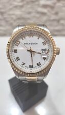 Philip Watch Caribbean Orologio Uomo 42mm Data Pari Al Nuovo