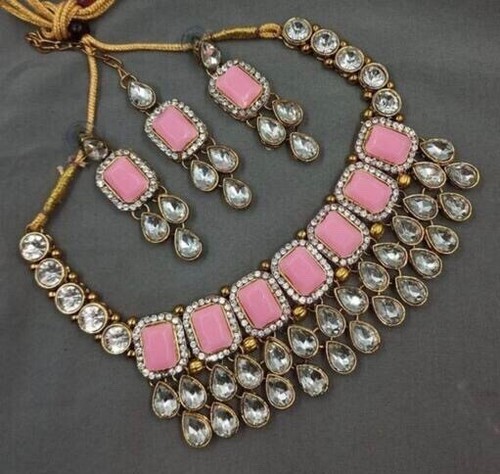 Pachi kundan choker necklace - pachi,