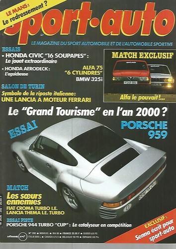 Sport auto 292 - sport, n°292