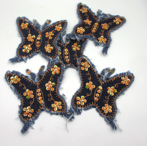 Toppe applique paillettes