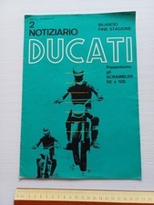 Ducati Notiziario n. 2 1970 originale - Scrambler 50 - 100