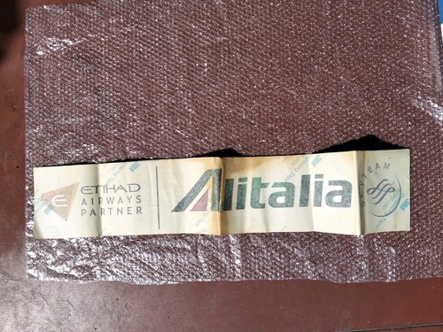 Alitalia adesivo fusoliera - alitalia,
