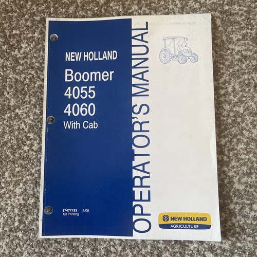 Trattore new holland boomer - holland,