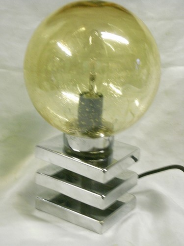 Ancienne rare lampe boule - ancienne,