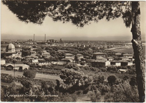 Rosignano solvay panorama - solvay,