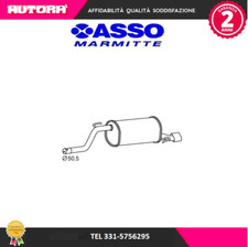 Silenziatore posteriore adatto