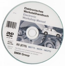 Bmw X5 (E70) (2007-2011) manuale officina  repair manual su cd