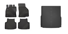 Frogum Tappetini Auto Tappeto + Copri Baule per VW Passat Variant 3G5 CB5