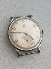 40s Omega Jumbo Swiss Watch Vintage Rare Cal 30t2