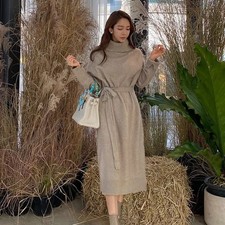 Vestito Maglione Lungo Donna