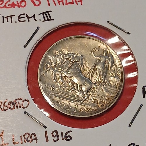Regno italia moneta lira - regno, 1