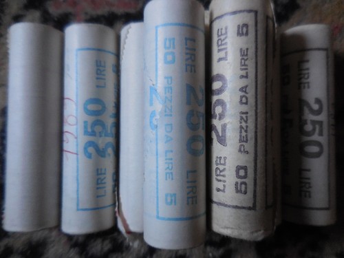 Rotolino monete da - 50,