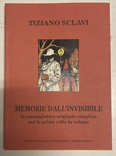MEMORIE DALL’INVISIBILE - TIZIANO SCLAVI - SCENEGGIATURA DYLAN DOG - COME NUOVO