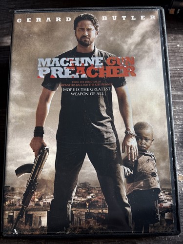 Machine gun preacher dvd - gun,