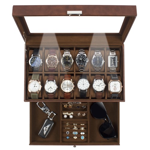 Scatola orologio slot led - 12,
