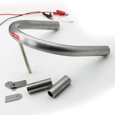 Telaio posteriore Cafe Racer Bobber Scrambler Loop BMW K75 K100 K1100 con luce posteriore a LED