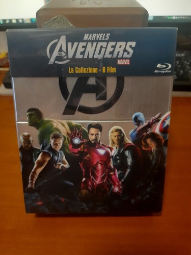 Cofanetto blu ray marvel the - cofanetto, marvel's