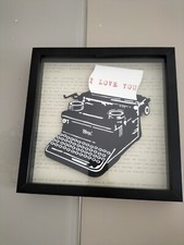 Quadro Macchina Da Scrivere Olunda Ikea