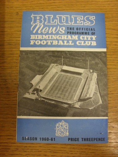 1961 birmingham city v - city,