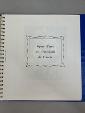 Francobolli Francia "Opere
