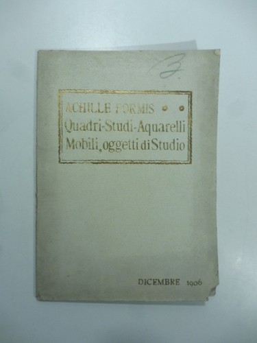 Catalogo dei quadri