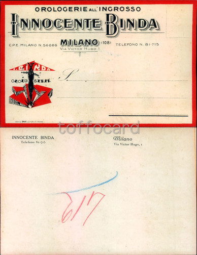 Pubblicita orologerie - pubblicita',
