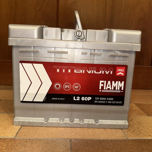Batteria auto 60ah fiamm - batteria,