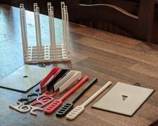 Accessori Camera Oscura Rastrelliera Pinze Rack Maschere