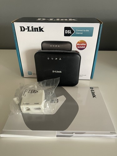 Modem ethernet link adsl2 - ethernet, d-link