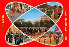 Cartolina Asti il Palio vedute