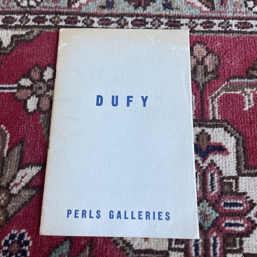 Raoul dufy catalogue - dufy,