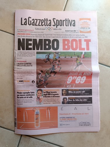 Gazzetta dello sport agosto - gazzetta,