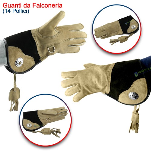 Guanto falconeria aquila - da,