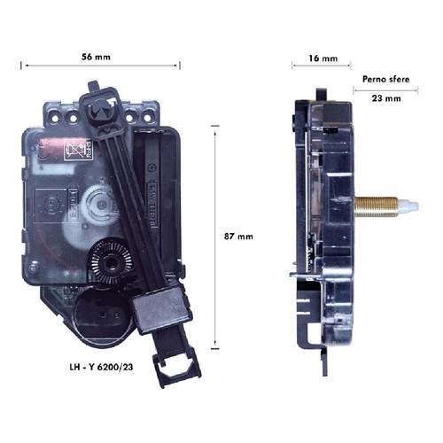 Movimento pendolo y6200 - movimento,