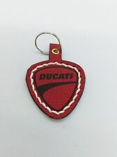 Portachiavi Ducati In Ecopelle Con Incisione Laser Personalizzabile 